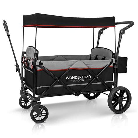 Single, but also available as a double. . Best wagon stroller
